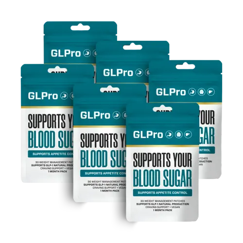 Six packs of GLPro patches